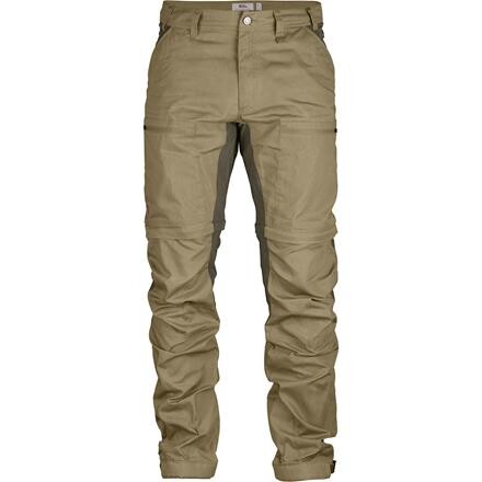 Fjällräven Mens Abisko Lite Trekking ZO Trouser REG (Beige (SAND-TARMAC/220-246) 42)