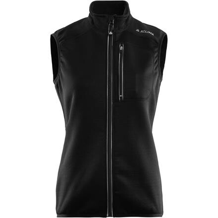 Aclima Woolshell Vest Dame Merinould - Sort