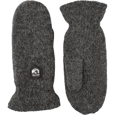 Hestra Basic Wool Mitt Uldluffe - Grå