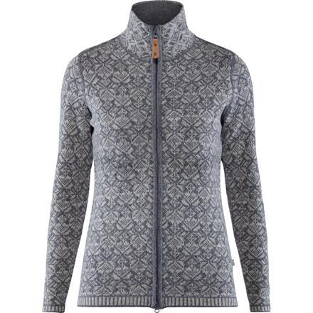 Fjällräven Snow Cardigan Dame Uldtrøje - Grå