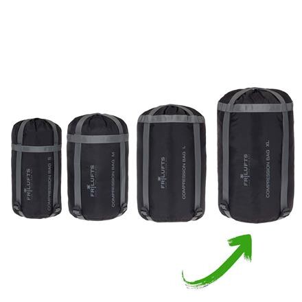 Frilufts Compression Bag S Kompressionspose Sort