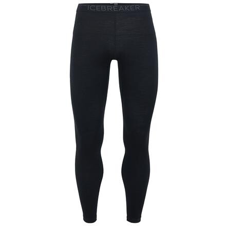 Icebreaker Mens 200 Oasis Leggings  (Sort (BLACK/MONSOON) Small)