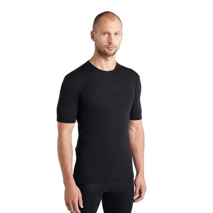 Icebreaker Mens 175 Everyday S/S Crewe (Sort (BLACK) Small)