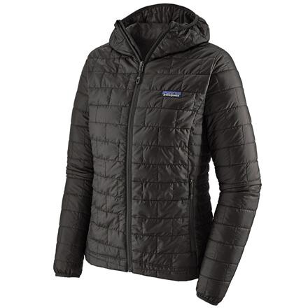 Patagonia Womens Nano Puff Hoody (Sort (BLACK) Small)
