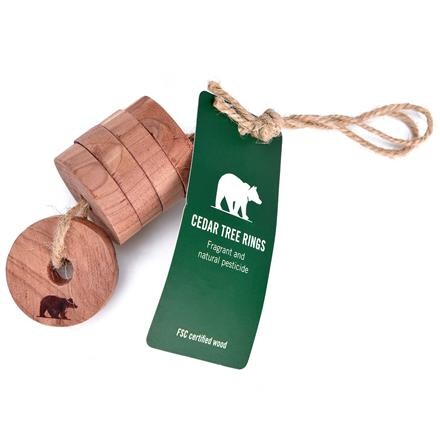 Friluftsland Cedar Tree Rings Cedertræringe