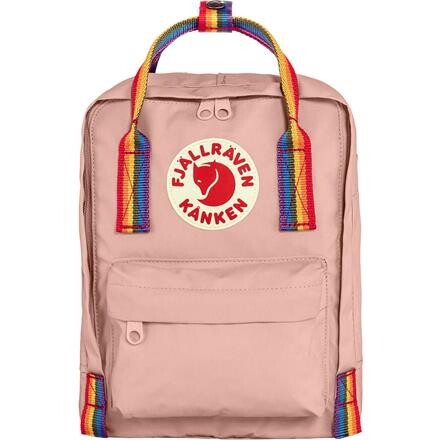Fjällräven Kånken Rainbow Mini (Lyserød (CHALK ROSE-RAINBOW/302-907) One size)