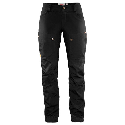 Fjällräven Keb Curved Trousers Dame - Sort