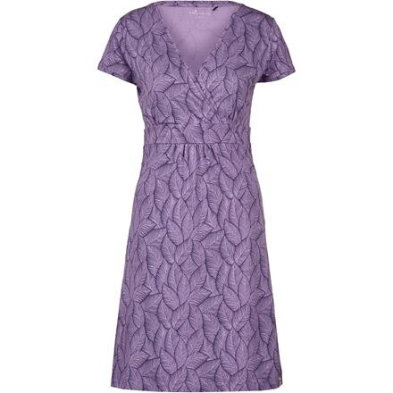 Frilufts Hedje Printed Dress Dame Kjole - Lilla