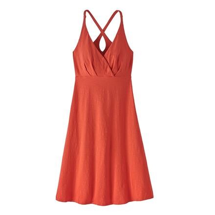 Patagonia Amber Dawn Dress Kjole Dame - Rød