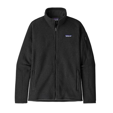 Patagonia Better Sweater Fleecejakke Dame - Sort
