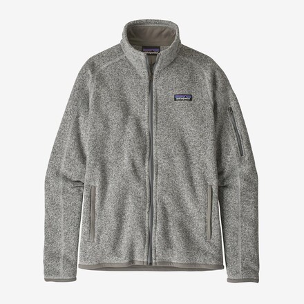Patagonia Better Sweater Fleecejakke Dame - Hvid