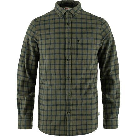 Fjällräven Övik Flannel Shirt Herre - Grøn