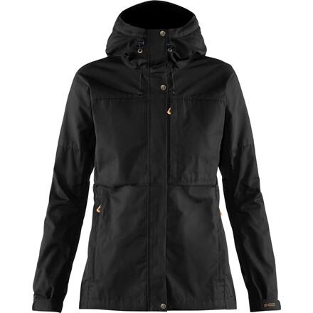 Fjällräven Kaipak Softshell Jakke Dame - Sort