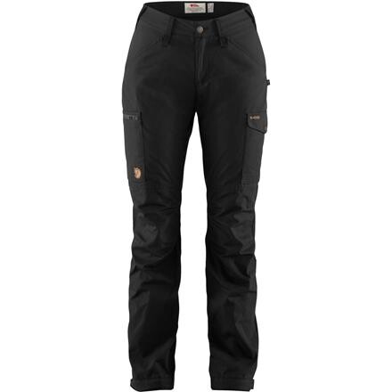 Fjällräven Kaipak Curved Bukser Dame - Sort