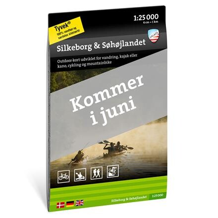 Calazo Silkeborg & Søhøjlandet Friluftkort