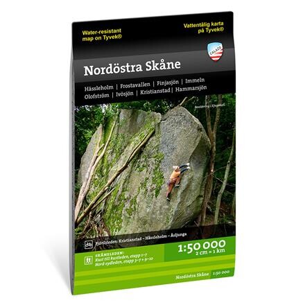 Calazo Nordöstra Skåne Vandrekort 1:50.000