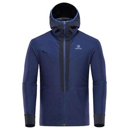 BlackYak Dangi Hoody Softshell Jakke Herre - Blå
