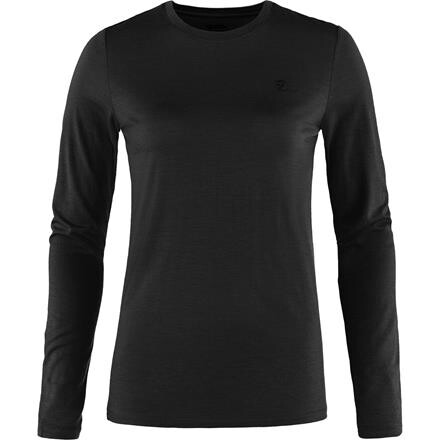Fjällräven Abisko Wool Langærmet Dame - Sort