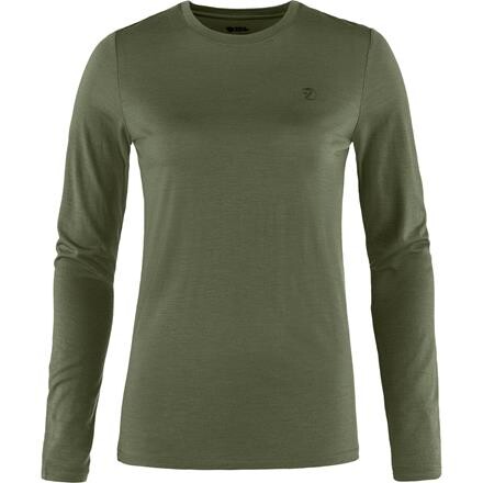 Fjällräven Abisko Wool Langærmet Dame - Grøn