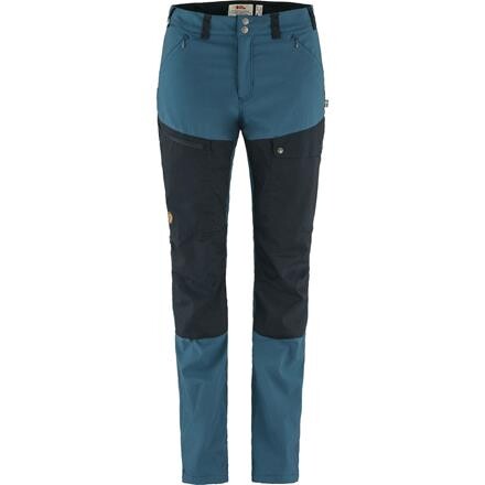 Fjällräven Womens Abisko Midsummer Trousers Reg (Blå (INDIGO BLUE-DARK NAVY/534-555) 36)