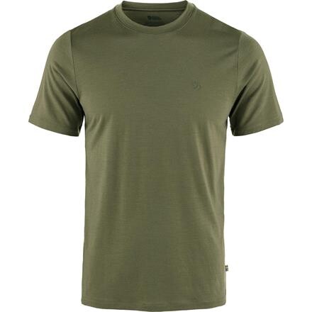 Fjällräven Abisko Wool T-shirt Herre - Grøn