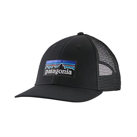 Patagonia P-6 Logo Lopro Trucker Hat - Sort