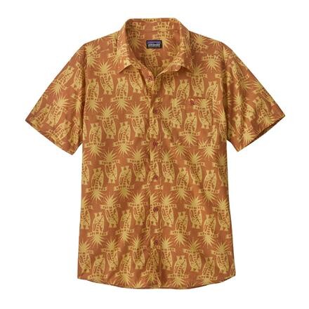Patagonia Mens Go To Shirt  (Brun (SKUNKS: SIENNA CLAY) Medium)
