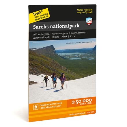 Calazo Sareks Nationalpark Turkart 1:50.000