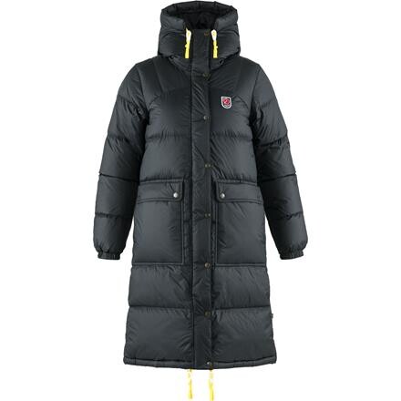 Fjällräven Expedition Long Down Parka Dame - Sort
