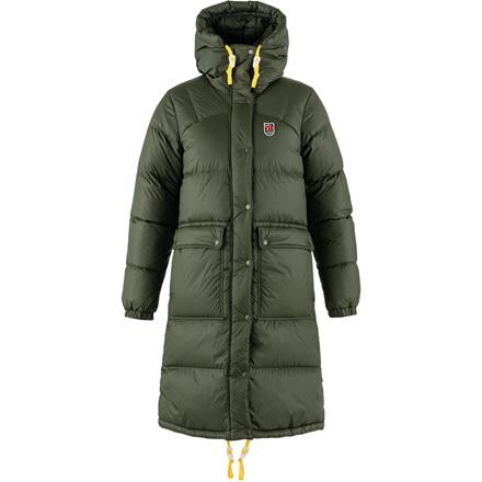 Fjällräven Expedition Long Down Parka Dame - Grøn