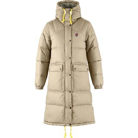 Fjällräven Expedition Long Down Parka Dame - Hvid