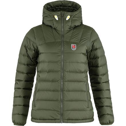 Fjällräven Expedition Pack Down Hoodie Dame - Grøn