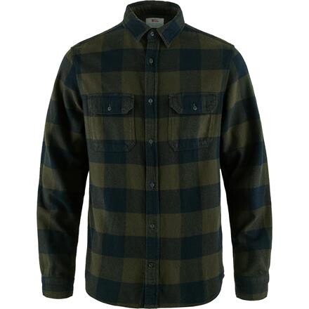 Fjällräven Övik Heavy Flannel Skjorte - Grøn