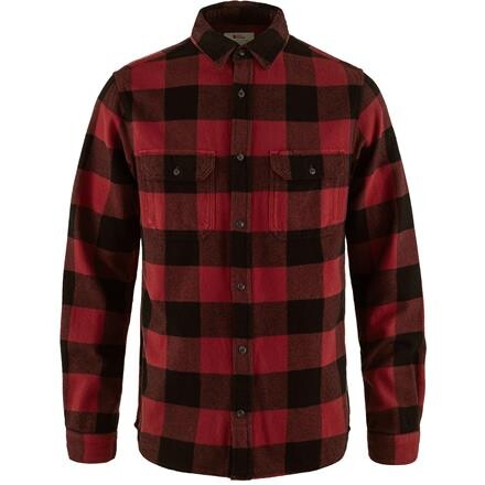 Fjällräven Övik Heavy Flannel Skjorte - Rød