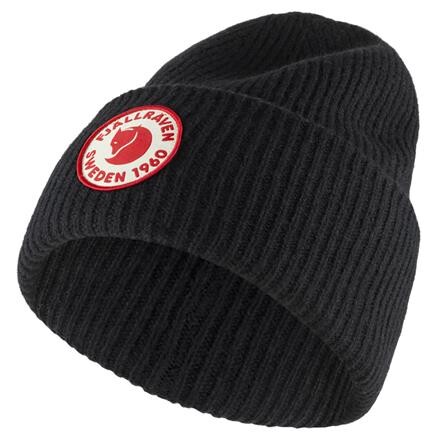 Fjällräven 1960 Logo Hat Uldbeanie - Sort
