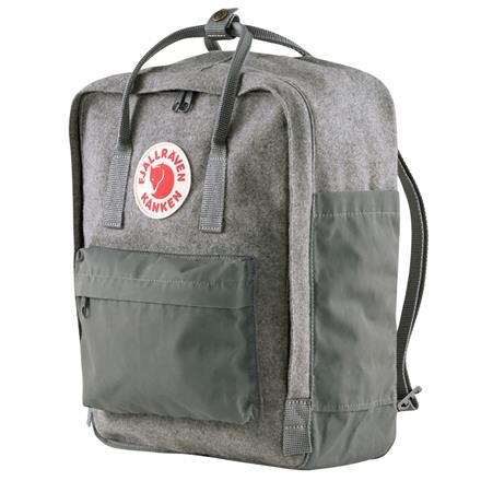 Fjällräven Kånken Re-wool (Grå (GRANITE GREY/027) One size)