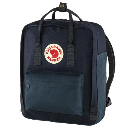 Fjällräven Kånken Re-Wool Rygsæk - Blå
