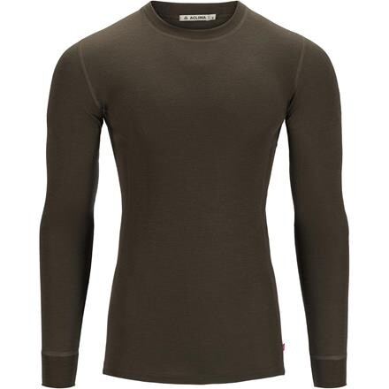 Aclima WarmWool Crew Neck Herre - Grøn
