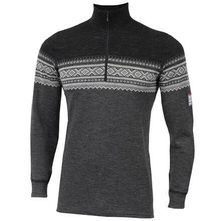 Aclima Mens DesignWool Marius Mockneck (Grå (NOREFJELL) X-small)