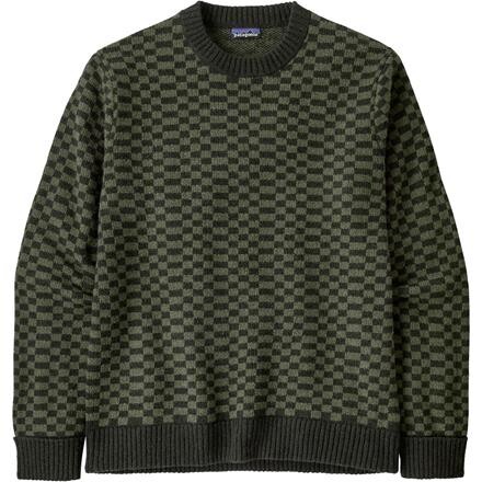Patagonia Recycled Wool Sweater Herre - Grøn