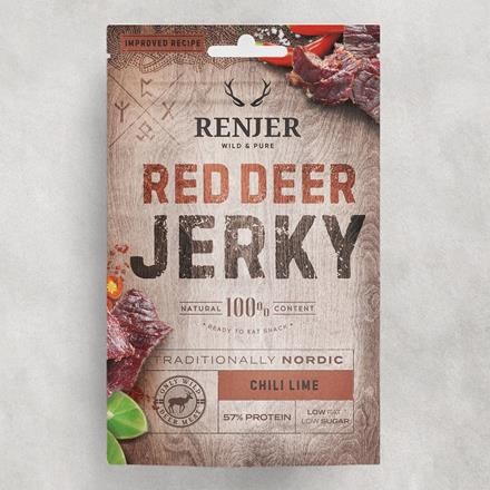 Renjer Hjorte Jerky Chili & Lime