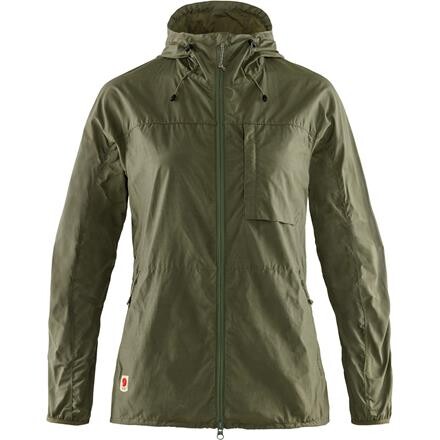 Fjällräven High Coast Wind Jacket Dame - Grøn