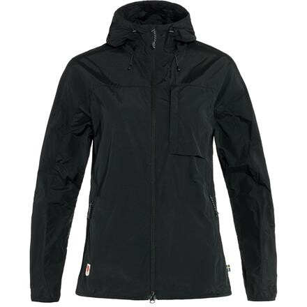 Fjällräven High Coast Wind Jacket Dame - Sort
