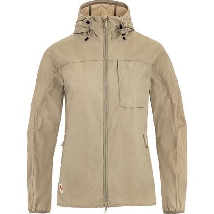 Fjällräven High Coast Wind Jacket Dame - Hvid