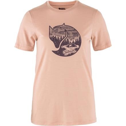 Fjällräven Abisko Wool Fox T-shirt Dame