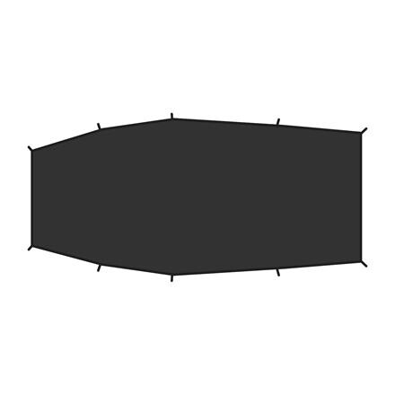 Fjällräven Shape 3 Footprint - Sort