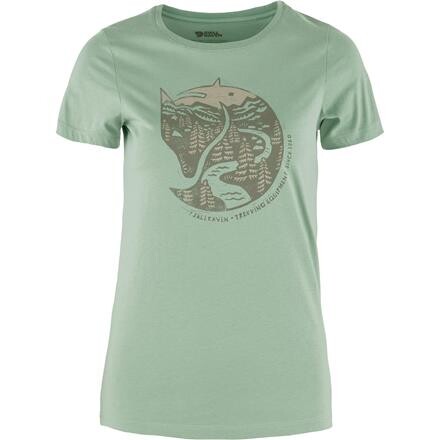 Fjällräven Arctic Fox T-shirt Dame - Grøn