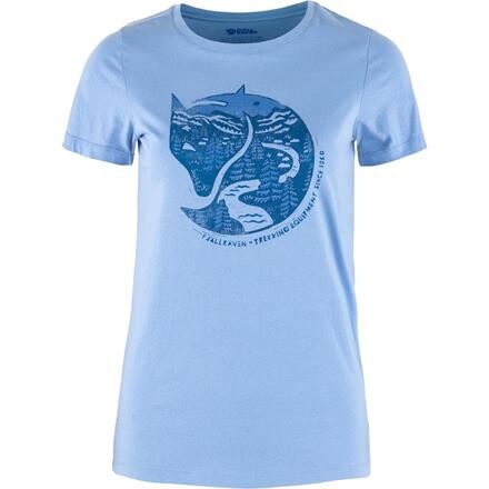 Fjällräven Womens Arctic Fox Print T-shirt (Blå (ULTRAMARINE/537) XX-small)
