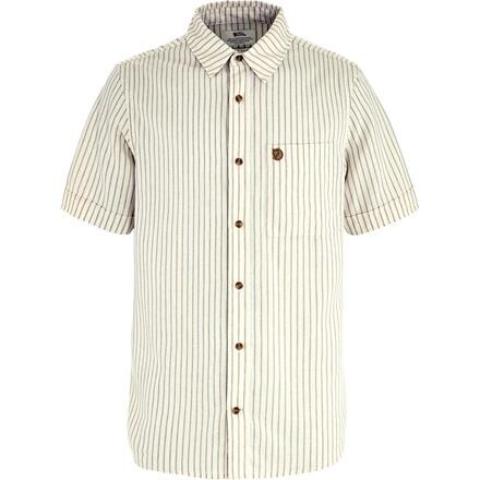 Fjällräven Övik Travel Shirt S/S Herre - Hvid