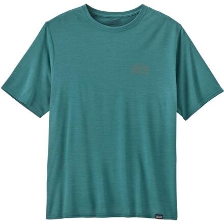 Patagonia Mens Cap Cool Daily Graphic Shirt – Blå